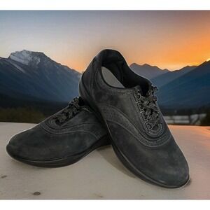 SAS Walk Easy Comfort Shoes Walking Diabetic Orthopedic Nero Nubuck WM 8M BLUGRY